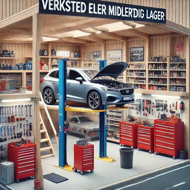 Verksted eller midlertidig lager