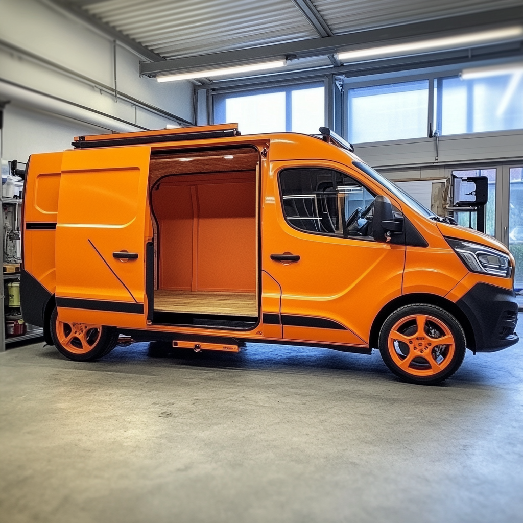 Lastebilskap til varebil