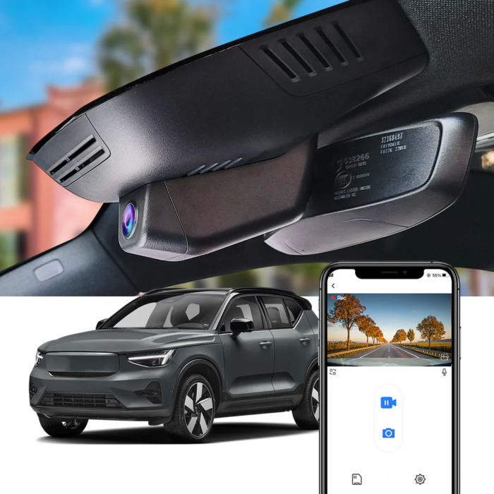 Volvo ex40 dash cam fitcamx