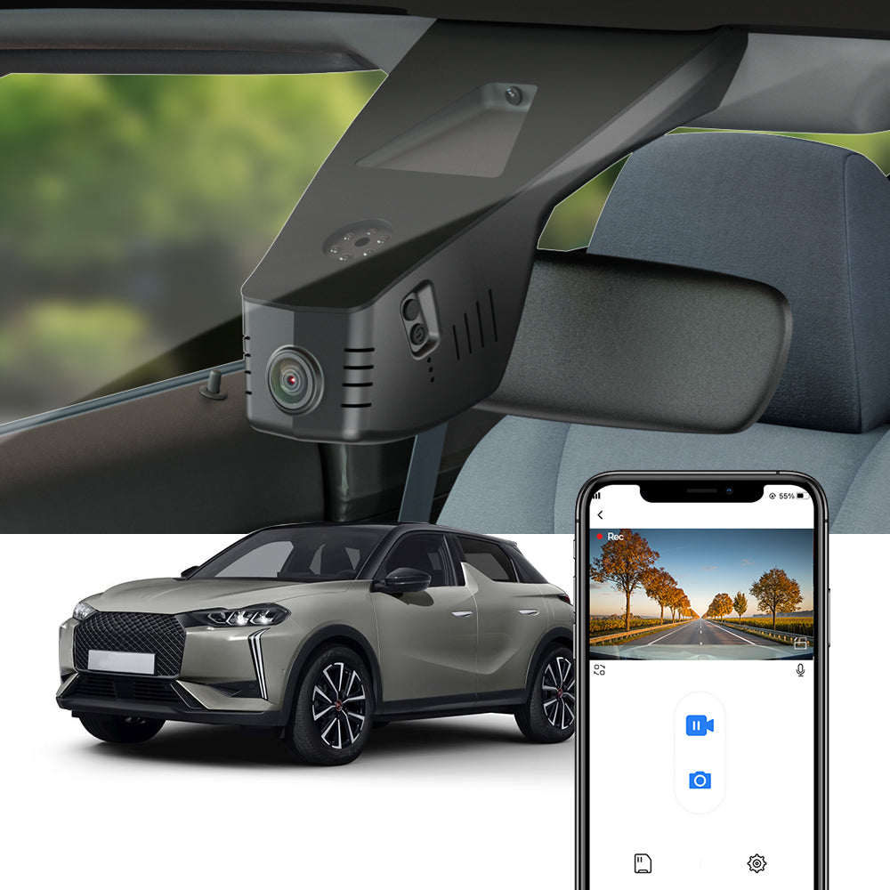 FITCAMX dashkamera – DS 3, DS 3 CROSSBACK 2022–2026
